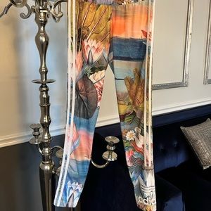 Adidas tropical print leggings